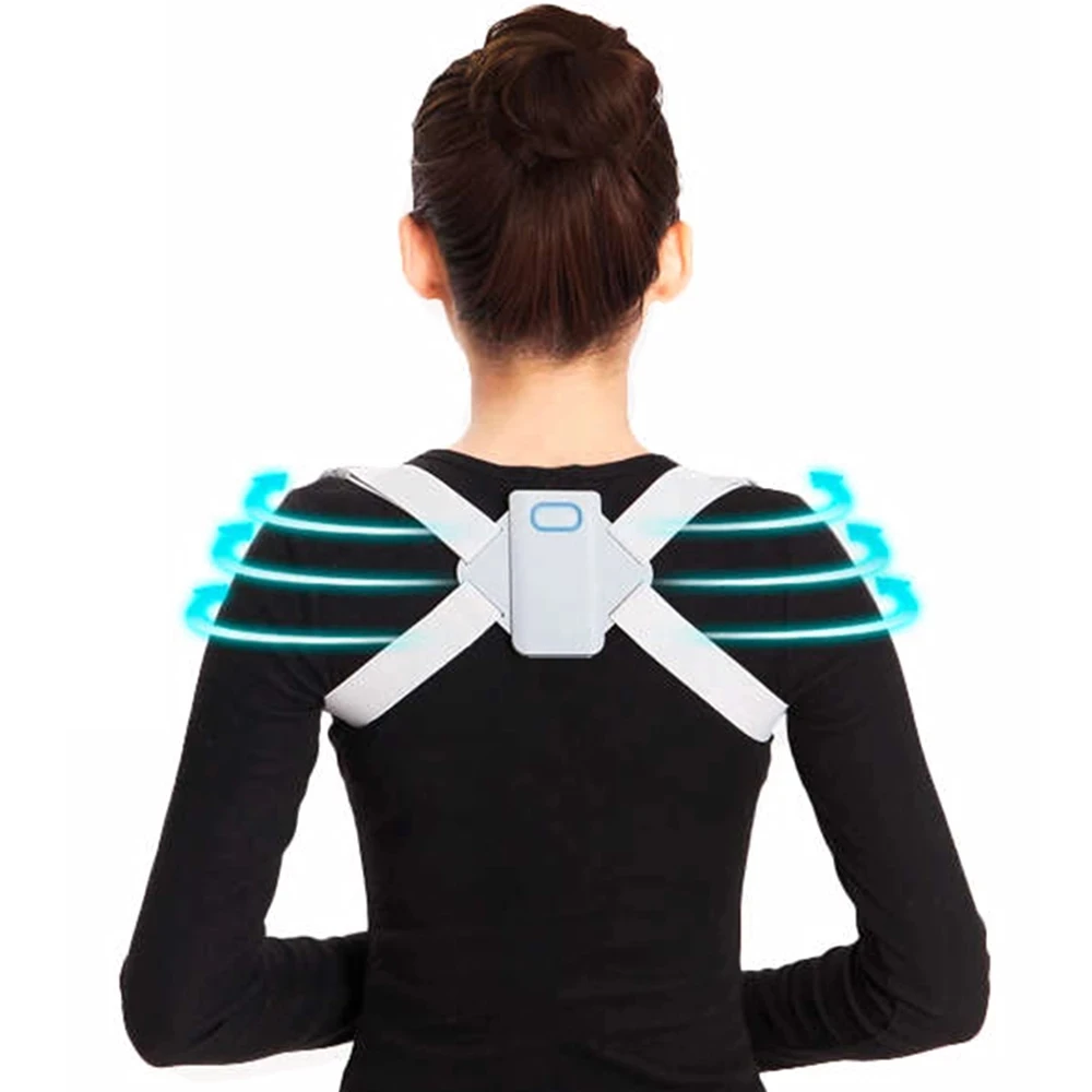 Intelligent Posture Corrector Back Posture Trainer Adult Child Clavicle Spine Shoulder Correction Smart Tips Back Support