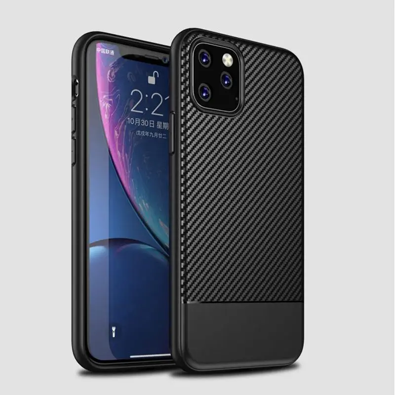Карбоновый чехол для iphone 11 12 pro max мин SE 2020 XR X XS MAX 7 8 плюс 6s Чехол 5S Роскошный