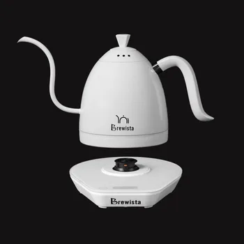 

0.6L Smart Pour Over Coffee Kettle 1000w Electric Hand Drip Coffee Pot Intelligent Temperature Control Coffee Kettle Long Spout