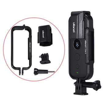 

Protective Frame Border for Insta360 One X Camera Accessories Motorcycle Helmet Bracket Mount Frame Holder For GoPro Interface