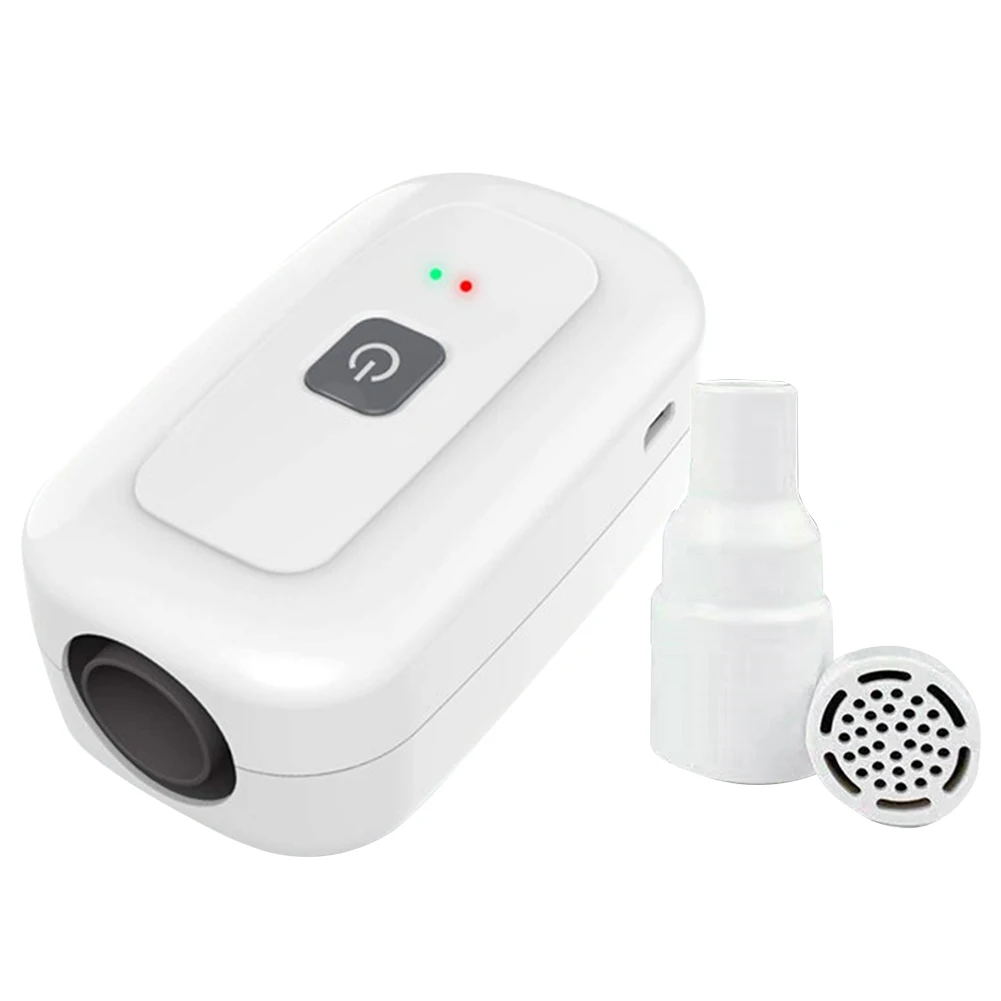 

Anti Snoring Auto Disinfector Ozone Press Button Sleep Apnea Ventilator Home Disinfection CPAP Cleaner Plastic USB Charging