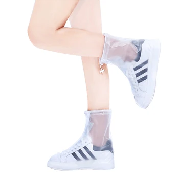

Shoe Cover Men Boots Waterproof Anti-Slip Thickened Wear at the End