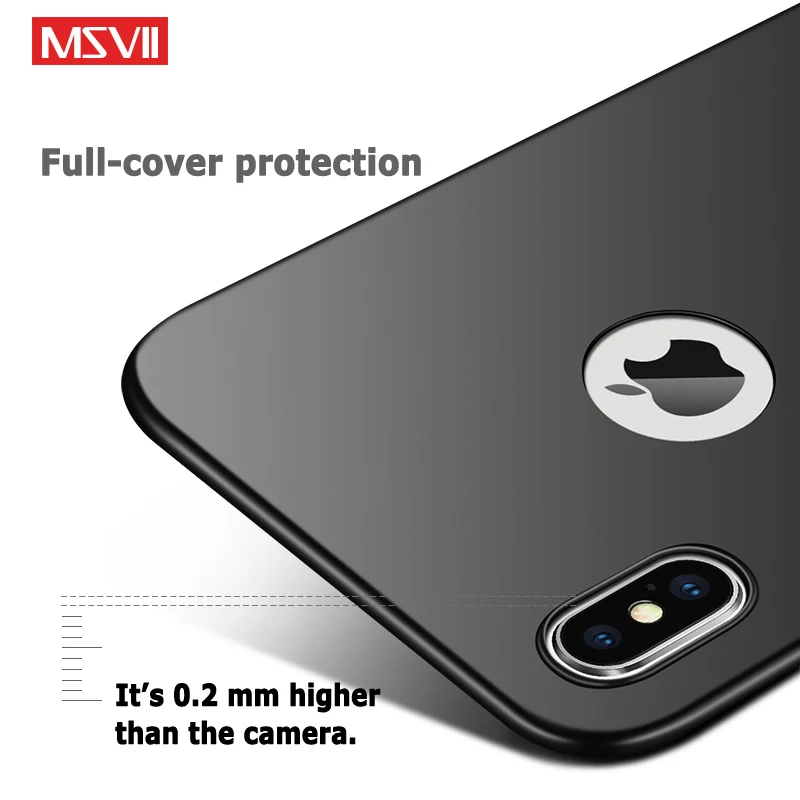 Фото Чехол MSVII для Apple iPhone X XS XR, чехол на палец, роскошный кожаный чехол для iPhoneX, чехол с магнитным держателем для iPhone XS Max №5