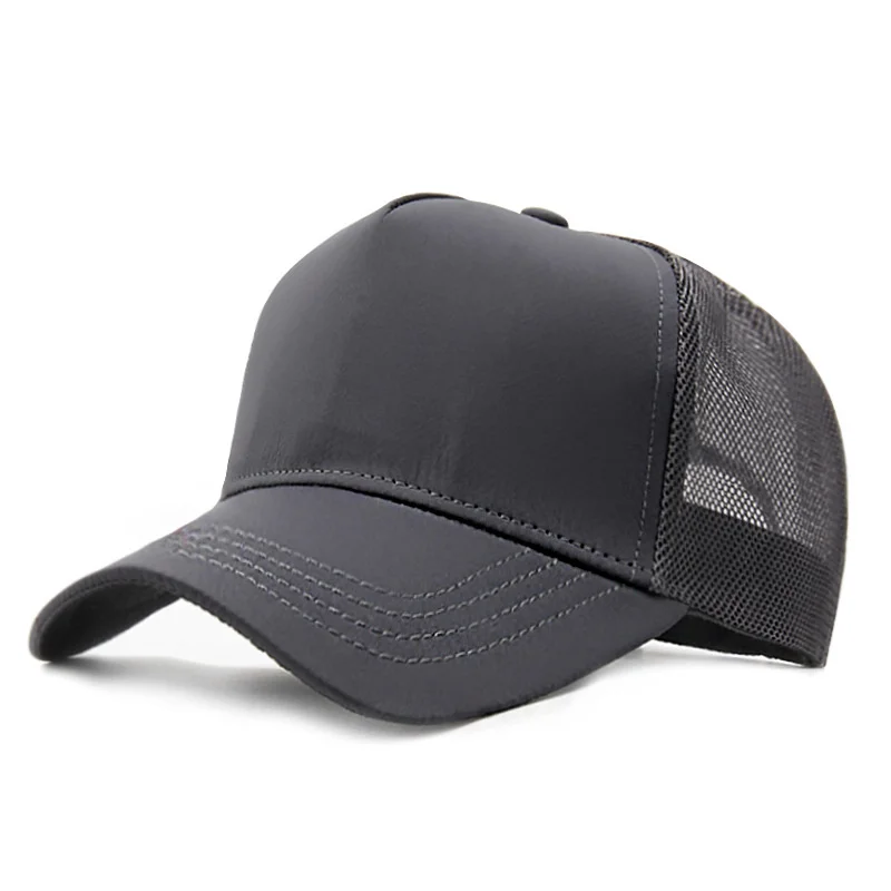 56-60cm 60-65cm Big Head Man Large Size Mesh Baseball Hats Male Outdoors Waterproof Sun Cap Adult Plus Size Sport Caps 4