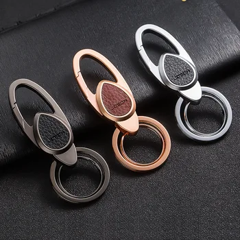 

High-End Car Key Chain Accessories Key Ring Men's Waist Pendant for Ford F150 Jeep Renegade Honda Civic 2006-2011 Car Keychains