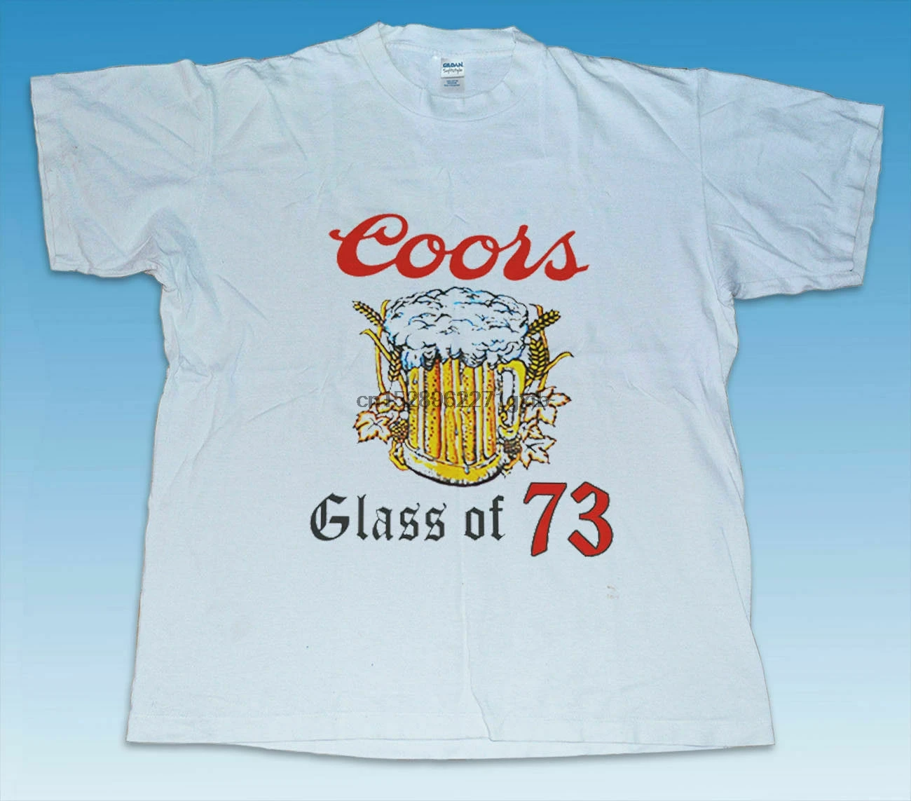 Vintage Coors Beer Glass Of 73 T shirt 