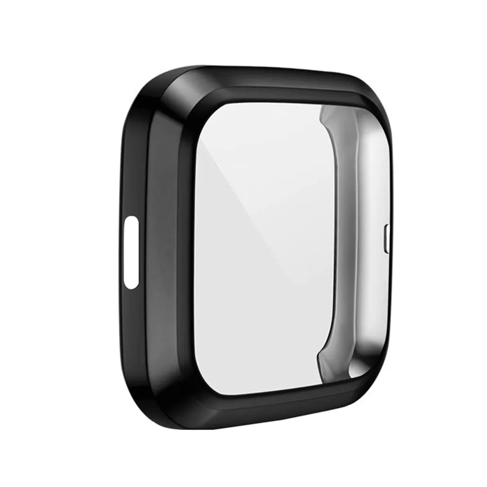 Мягкий ТПУ защитный чехол-бампер для Fitbit Versa 2 чехол s простые часы Противоударные Защитные аксессуары