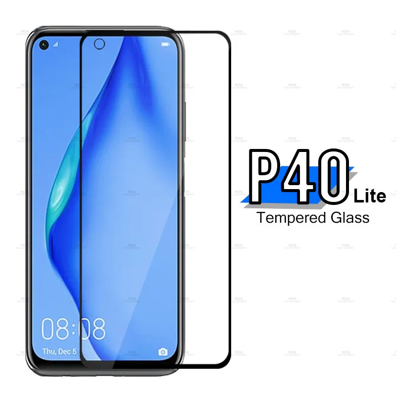 for huawei p40 lite protective glass p40lite p 40 light screen protector jny-l21a jny-l01a safety armor film | Мобильные телефоны и