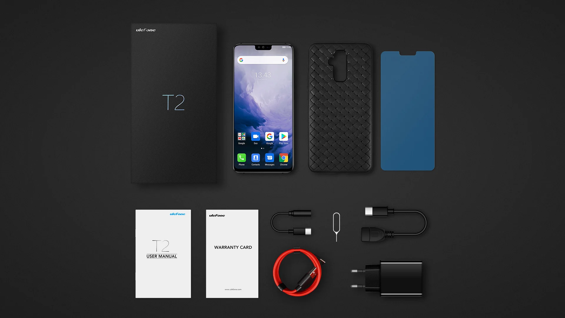 Ulefone T2 4G глобальный мобильный телефон Android 9,0 6,7 "19:9 Helio P70 Восьмиядерный 6 ГБ + 128 Гб распознавание лица NFC OTG беспроводной зарядный смартфон