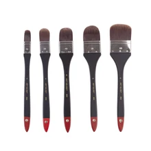 3923 высокое качество Корейская импортирующая латунная кисть наконечник художника деревянная краска многофункциональная кисть для волос Синтетические принадлежности ручка