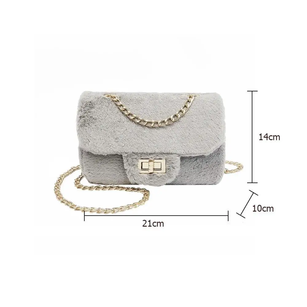 Модная простая маленькая квадратная сумка женская дизайнерская сумка плюшевые сумки через плечо для мобильного телефона