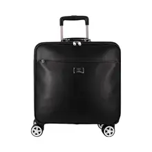 16/20/22 дюйма из натуральной кожи мобильного телефона чемодан Универсальный колеса тележки Чехол Портативный Чемодан высокое качество костюм чехол Бизнес чемодан сумка