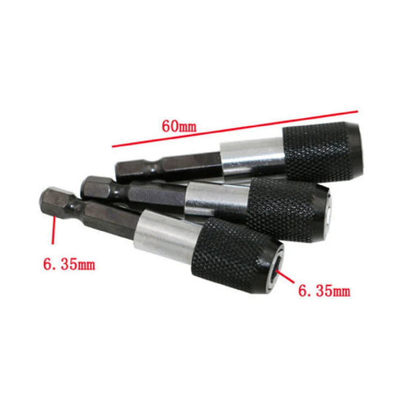 

Impact Drive Shank Quick Change Holder Hex Bit Drill Chuck Magnetic Adapter JS23
