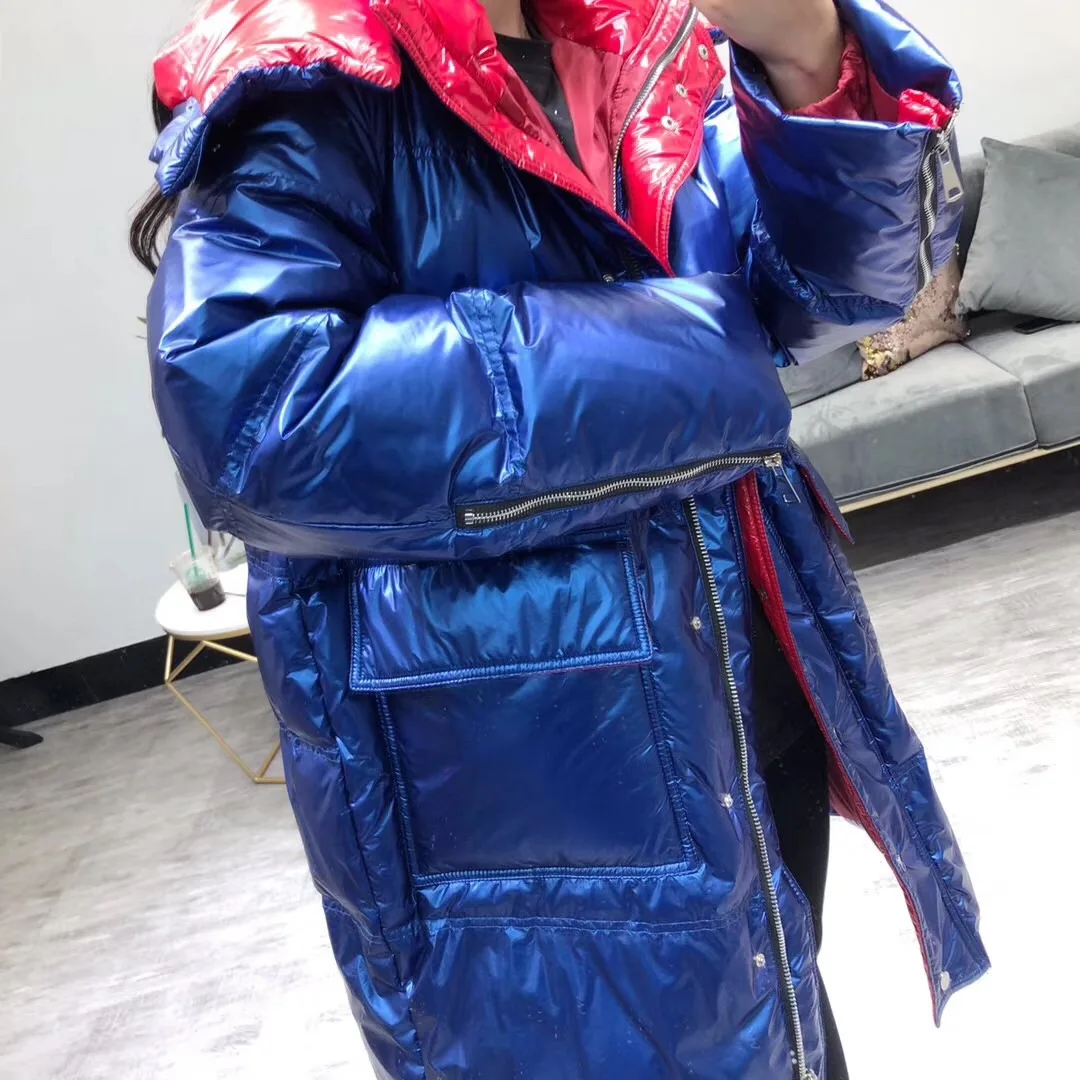 Heydress, зимний женский пуховик, плюс размер, пальто для женщин, с капюшоном, толстый, белый, утиный пух, куртка для девушек, модная верхняя одежда