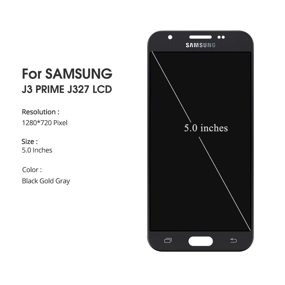 Сменные ЖК дисплеи для Samsung Galaxy J3 Prime 2017 J327 J327A J327P J327V J327T дисплей с сенсорным
