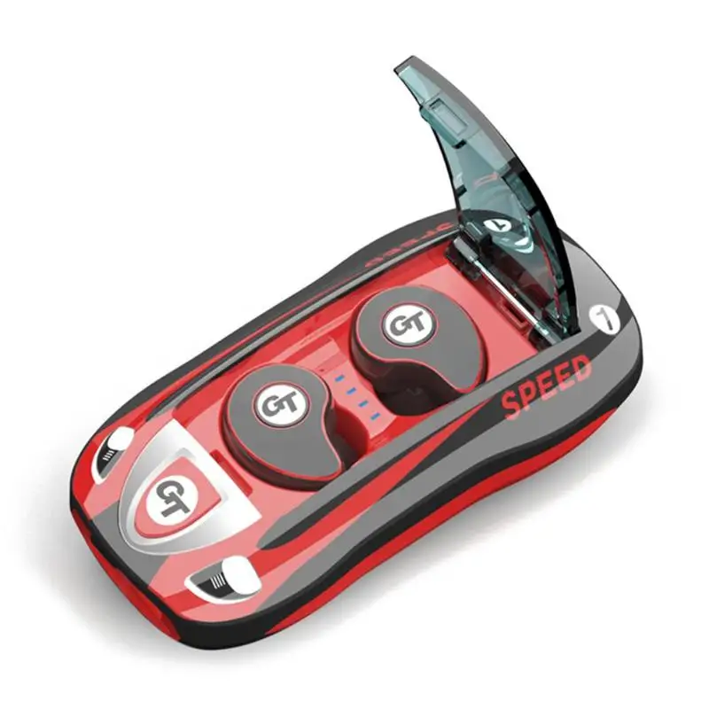 Bluetooth V5.0 наушники беспроводные стерео спортивные BT5.0 наушники-вкладыши стерео наушники с двойным микрофоном и зарядным устройством