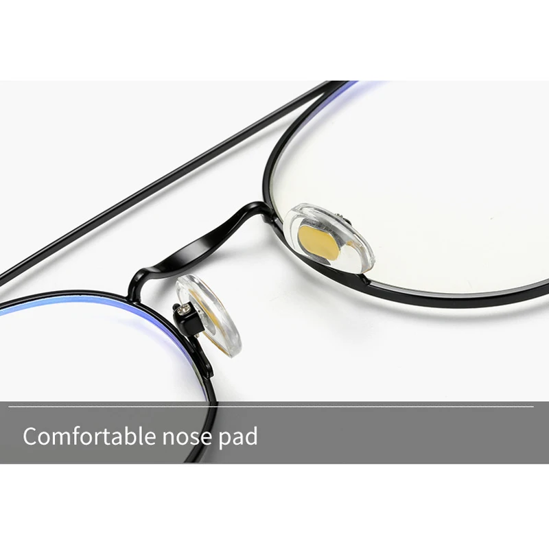 iboode Retro Round Metal Glasses Frame Women Men Optical Spectacle Prescription Eyeglasses Unisex Black Silver Gold Eyewear