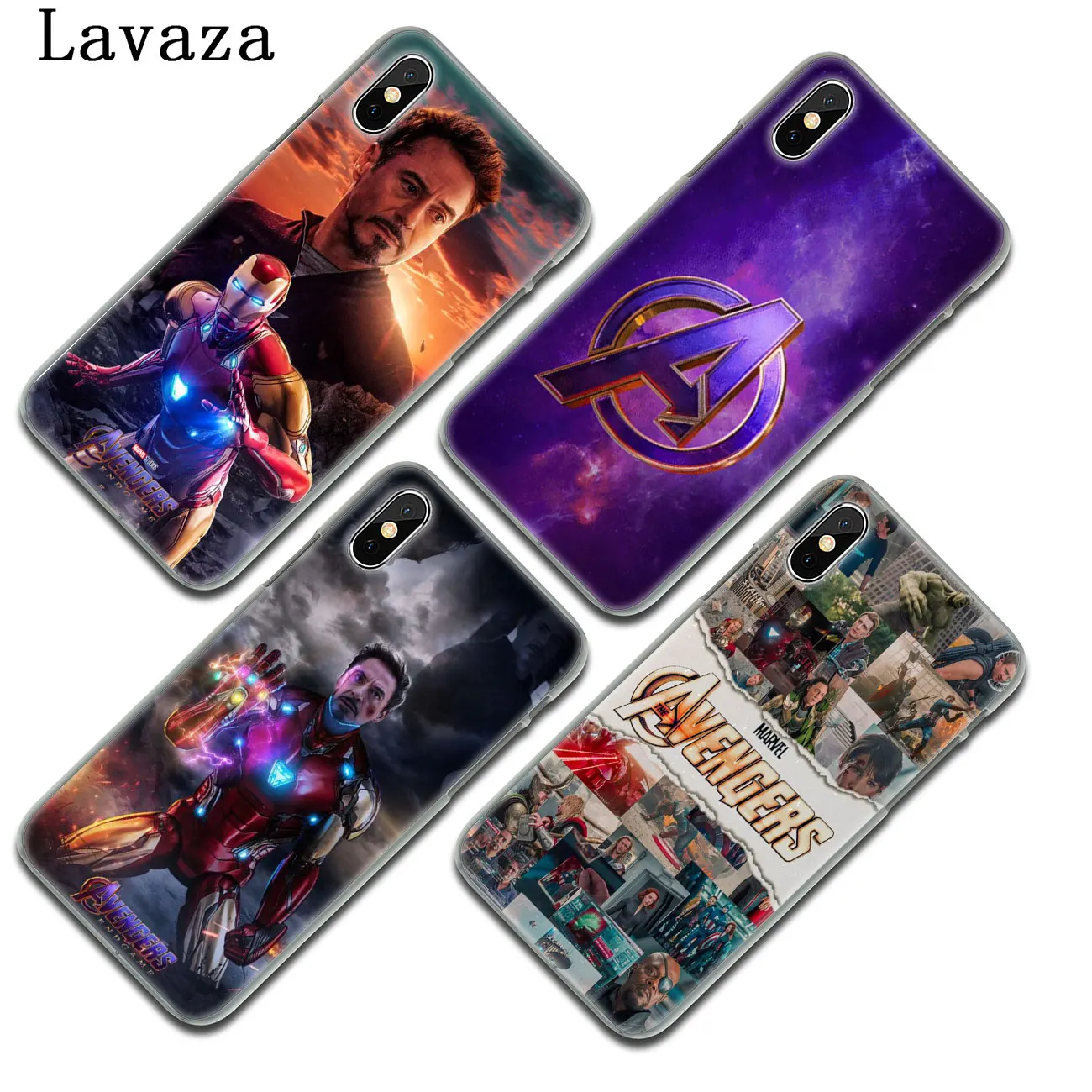 Жесткий чехол для телефона Lavaza iron man Marvel Железный человек для iPhone XR XS X 11 Pro Max 10 7 8 6S 5 5S SE 4S 4