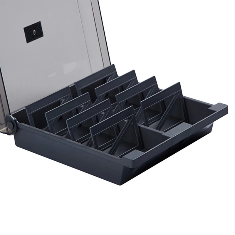 Large Capacity Business Card Organizer File Name Card Case Holder Card Storage Box Organizer Office Business Card Holder