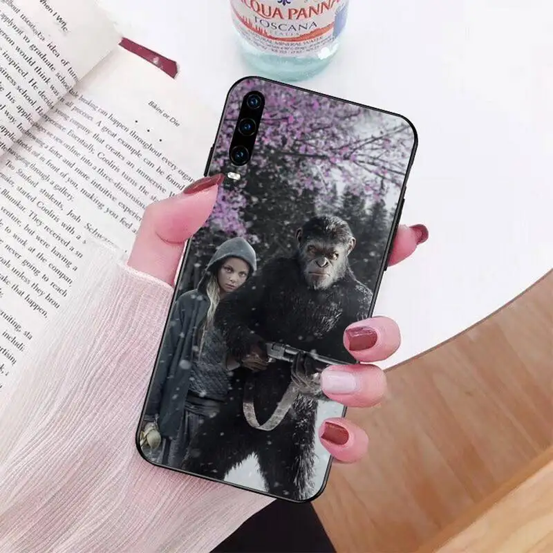 Мягкий черный чехол для телефона HPCHCJHM Война за планету обезьяны Huawei P30 P20 lite Mate 20 Pro