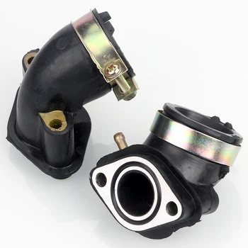 

1 pc Carb Air Intake Manifold Pipe Inlet Carburetor Adapter 30mm/22mm for Honda GY6 50 80 125 150cc Scooter