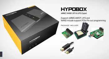 

NEW ORIGINAL HYPOBOX/HYPO BOX support PCle Pin-out programming support eMMC/eMCP,UFS and NAND include