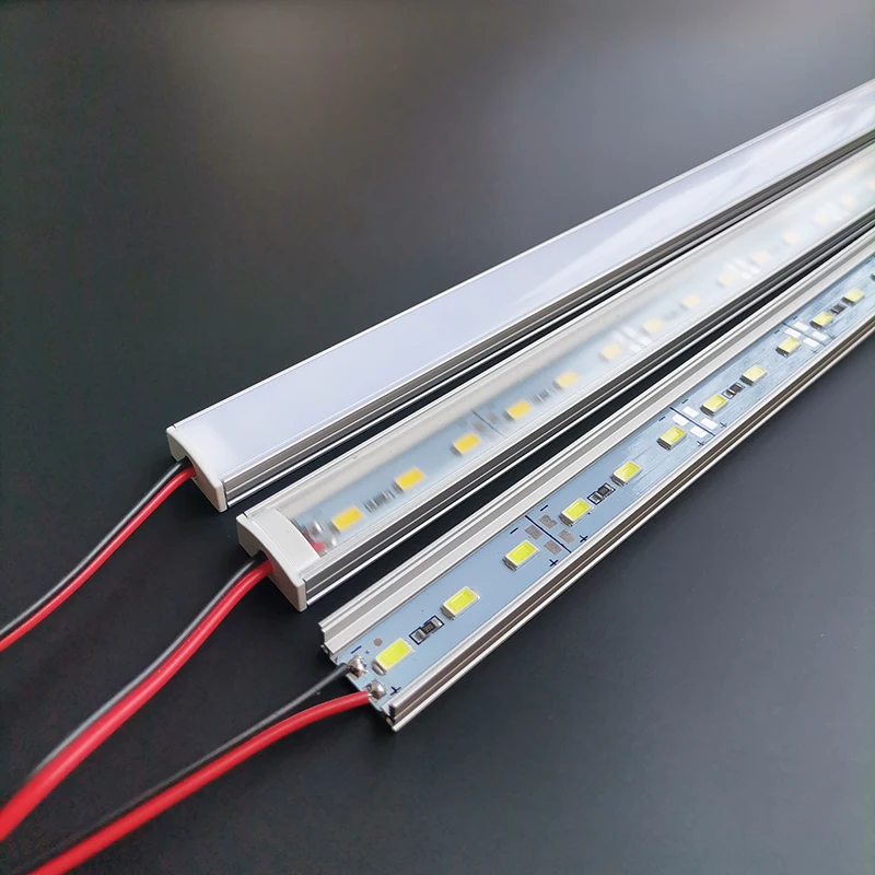 Tanie 1-24 sztuk/partia 12VDC 50cm 20 cal LED szafka bar światła