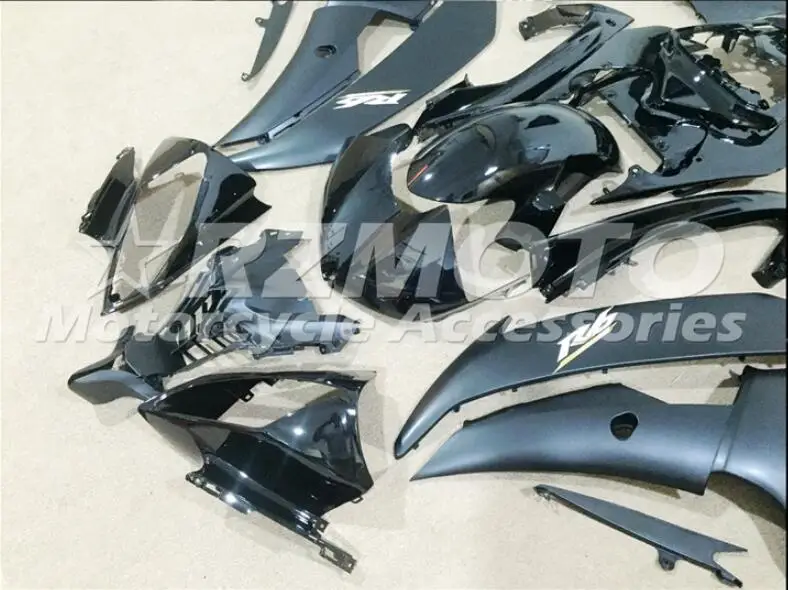 4Gifts New ABS Injection Mold motorcycle Fairings Fit For YAMAHA YZF-R6-600 2008- 08-16 Fairing Bodywork Set Custom black