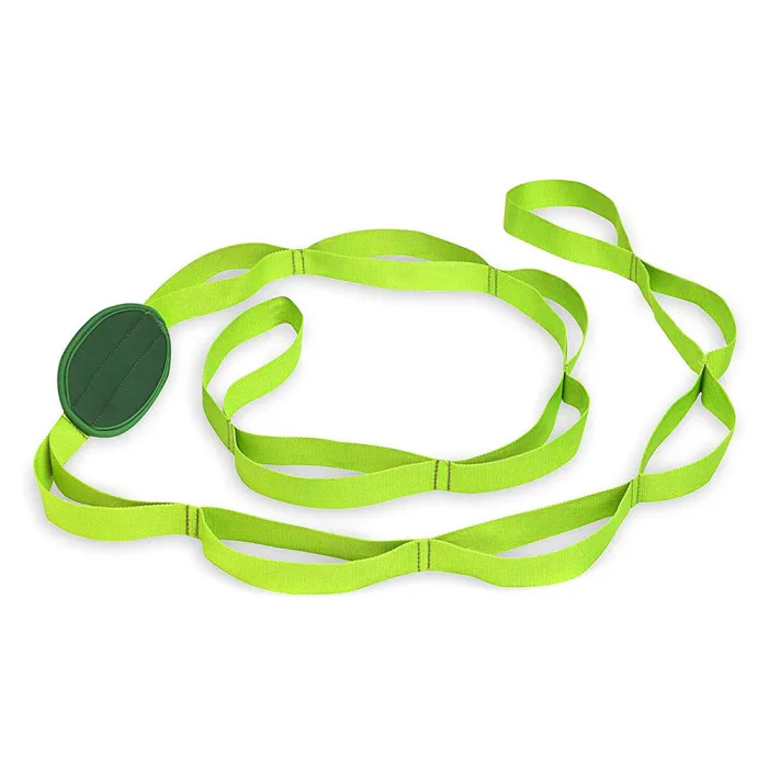 Восстановление Multi-Grip гибкость стрейч-пояс Йога растяжка пояса для Фитнес Для мужчин Для женщин& T8
