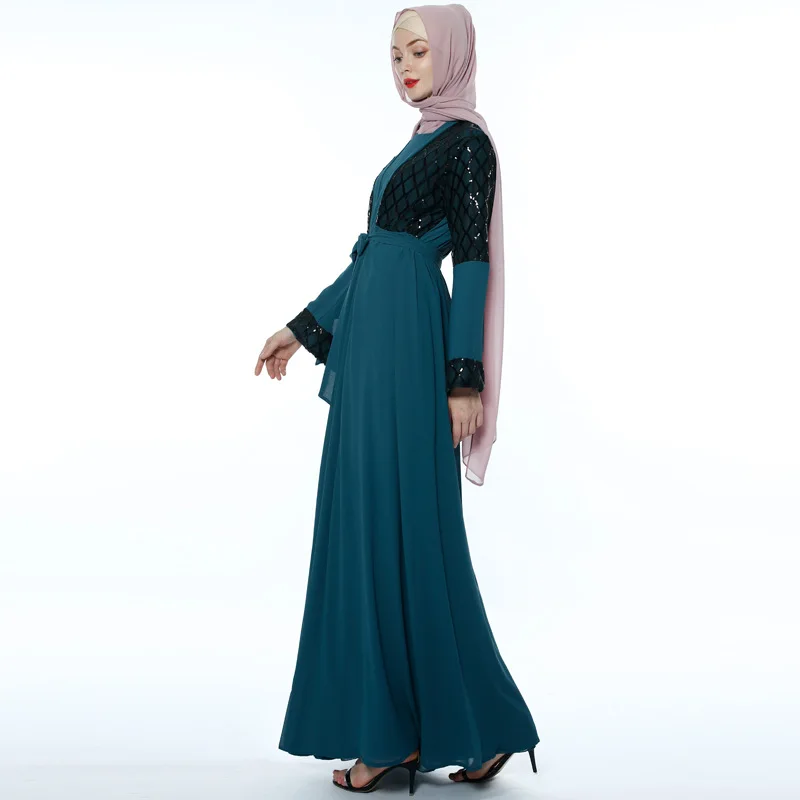 FRIJUDEA мусульманское женское кимоно абайя платье Дубай открытый кафтан халат абайя s Исламская одежда