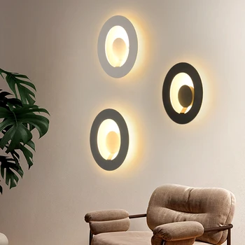 

8W 10W Acrylic sconce wall lights home decoration accessories for bed room beside wall fixtures Corridor night lighting lamps