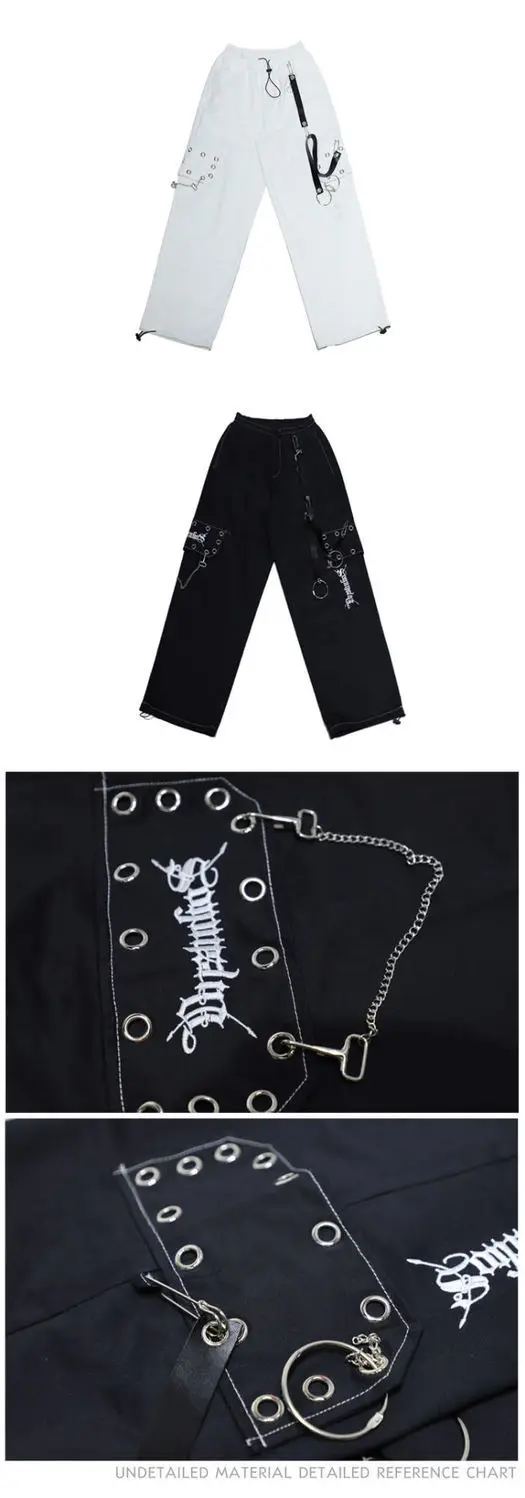 Women Gothic Cargo Pants