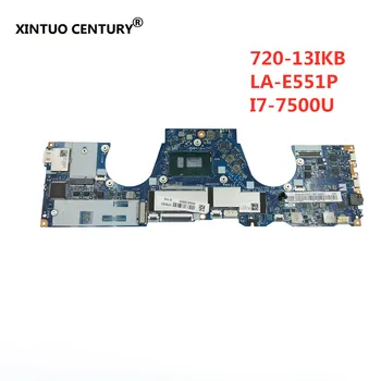 شراءلينوفو اليوغا 720-13IKB الأصلي اللوحة الأم LA-E551P اللوحة الأم 16G-RAM I7-7500U وحدة المعالجة المركزية