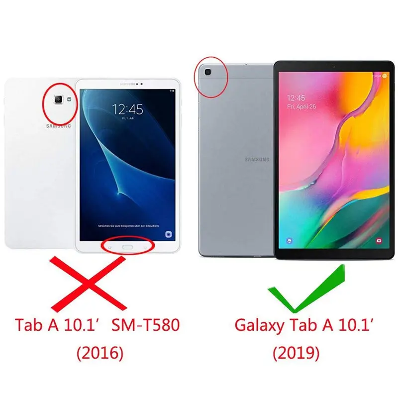 I-BLASON для samsung Galaxy Tab A 10,1 чехол(SM-T510/T515) Cosmo полный корпус Гибридный чехол со встроенной защитной пленкой