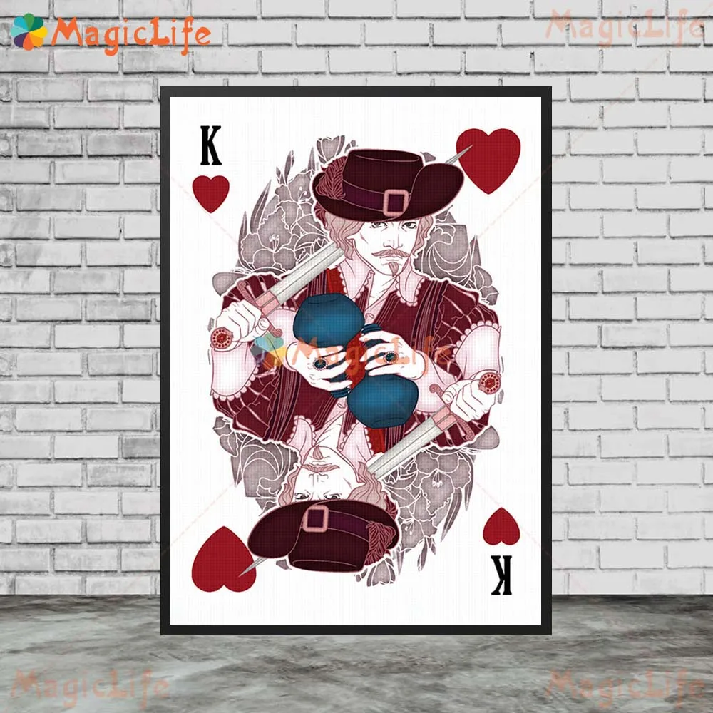 Papel De Parede 3D Salão De Jogos Cartas Poker 3,5M Jcs64 - AliExpress