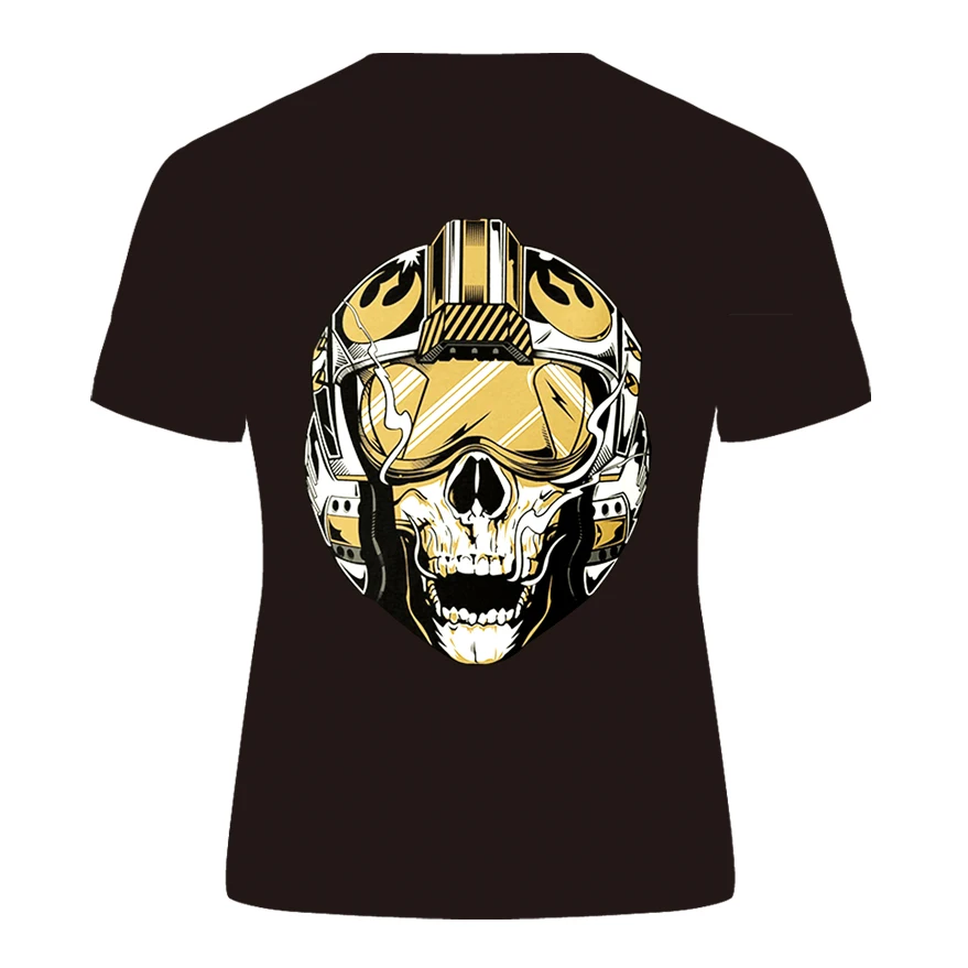 DE058-T恤短袖模版-后