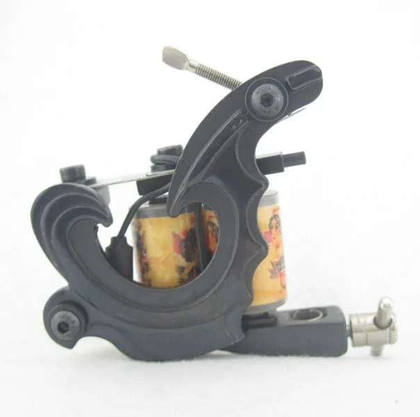 Один 10 Обертывания Катушки Топ татуировки машина пистолет для комплект татуировки инструменты питания FSM31