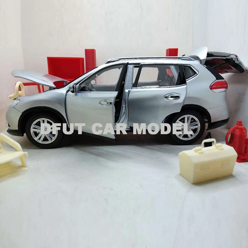 Литая модель автомобиля 1:18 X TRAIL литая из металлического сплава игрушка подарок