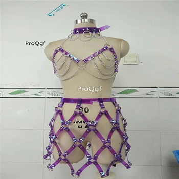 

Ngryise 1 Set purple shining body chain party