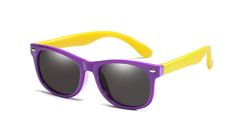 Новые поляризованные детские солнцезащитные очки для мальчиков и девочек, модные детские солнцезащитные очки Polaroid UV400, детские солнцезащитные очки - Цвет линз: A12