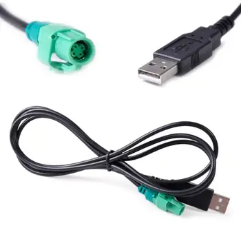 

Round 4Pin Socket to USB Switch Harness Adapter Cable for Bora Sagitar