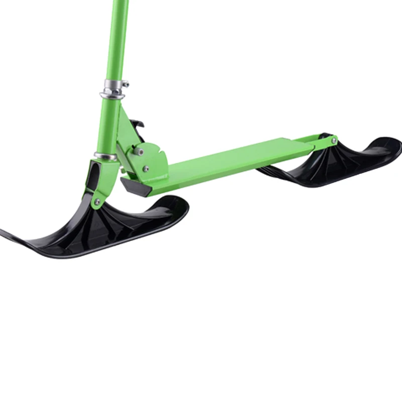 Высокое качество 1 пара 2 в 1 Лыжный Сноуборд сани аксессуары для детей снег скутер колеса X85