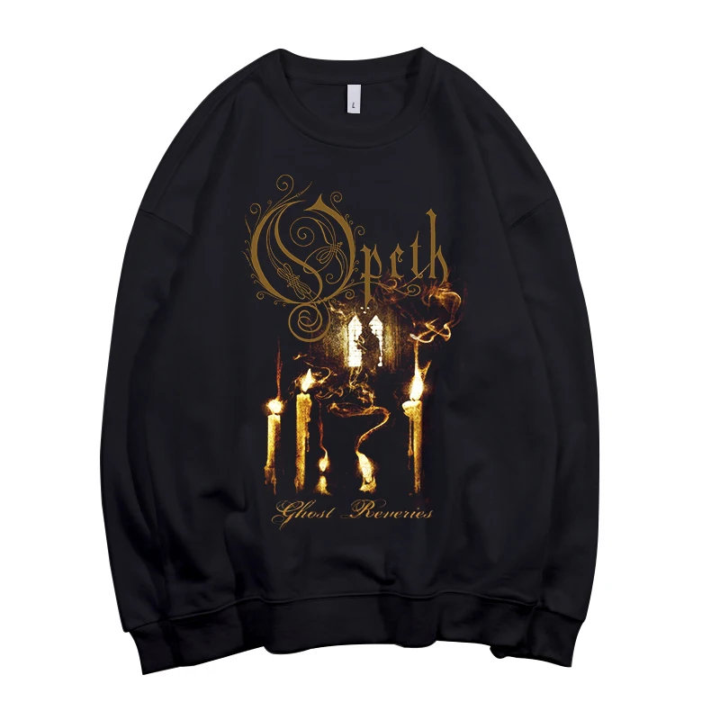Крови Opeth тяжелый металлический ремешок унисекс вырез лодочкой хлопок Свитшот Азиатский размер - Цвет: style1