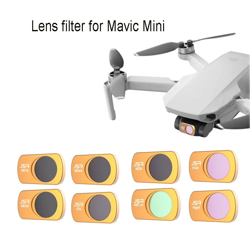 Buy TGK New Mavic Mini Lens Filter UV CPL ND Circular Neutral Density Set Professional Filters for DJI Mavic Mini Drone Accessories 