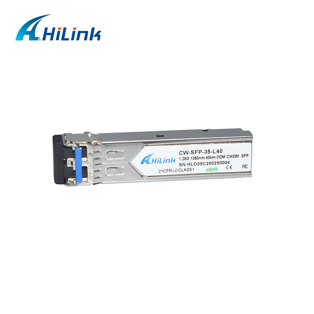 Бесплатная доставка! 1000GBASE Dual LC 1 25G 1350nm 40km DOM CWDM SFP | Мобильные телефоны и аксессуары
