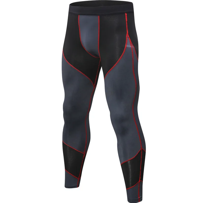 red pants Fanceey кальсоны зимние Термальность нижнее белье Для мужчин быстросохнущая стрейч Термальность нижнее белье для Для мужчин теплая Фитнес компрессионное белье - Цвет: red pants