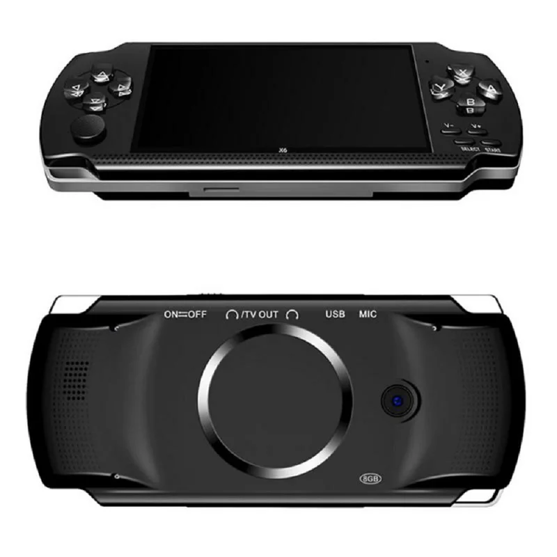 Игровая консоль для PSP 4 3 дюйма 8 ГБ 10000 игр 8/16/32/64/128 бит | Электроника