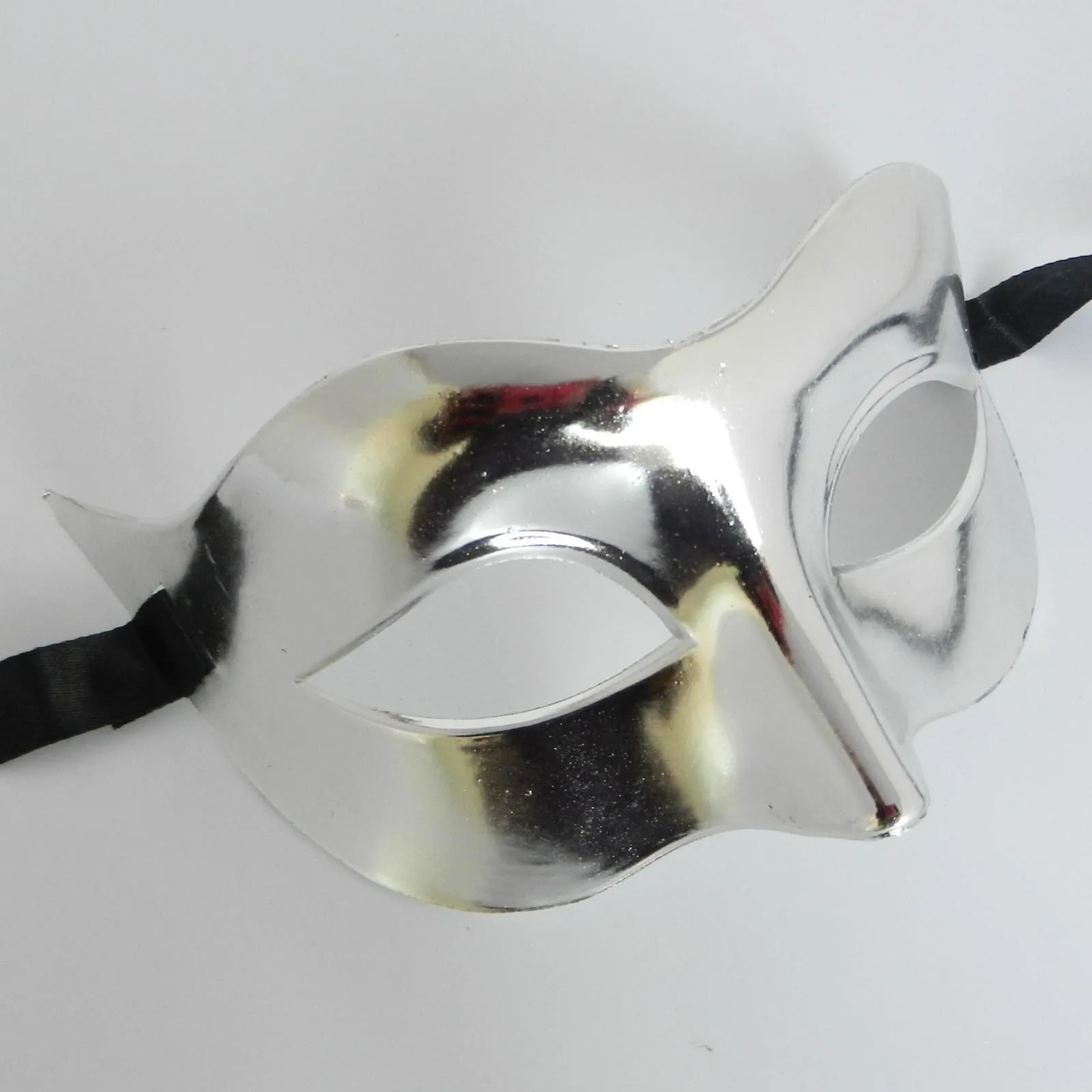 10pcs High-end Electroplating Sexy Fox Half Face Masks Performing Party Mask of Venice Party Toys Movie Theme Props Supply