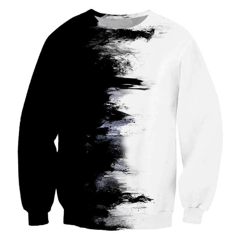 Baroque Cashew Flower New Autumn Winter Sweater Men Women Xmas Hoodie Sweatshirt 3D Funny Printed Party Sweaters Jumpers Tops