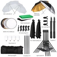 Photography Lighting Kit Umbrella Photo Background Photobooth Backdrops Softbox Light Stand Portable Soft BoxFor Photo Studio - Image 6